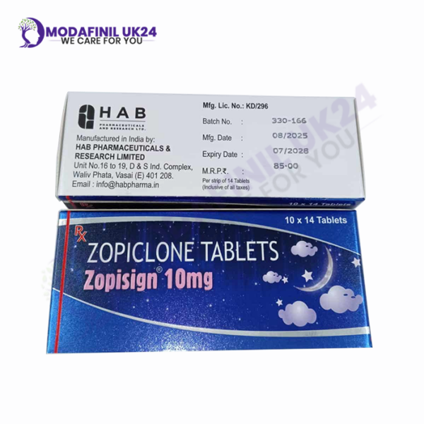 Zopiclone 10mg Hab Pharma